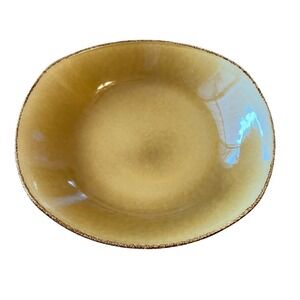 Steelite Craft Terracotta Pasta Bowl 11 Inch Brown Rustic Ceramic England